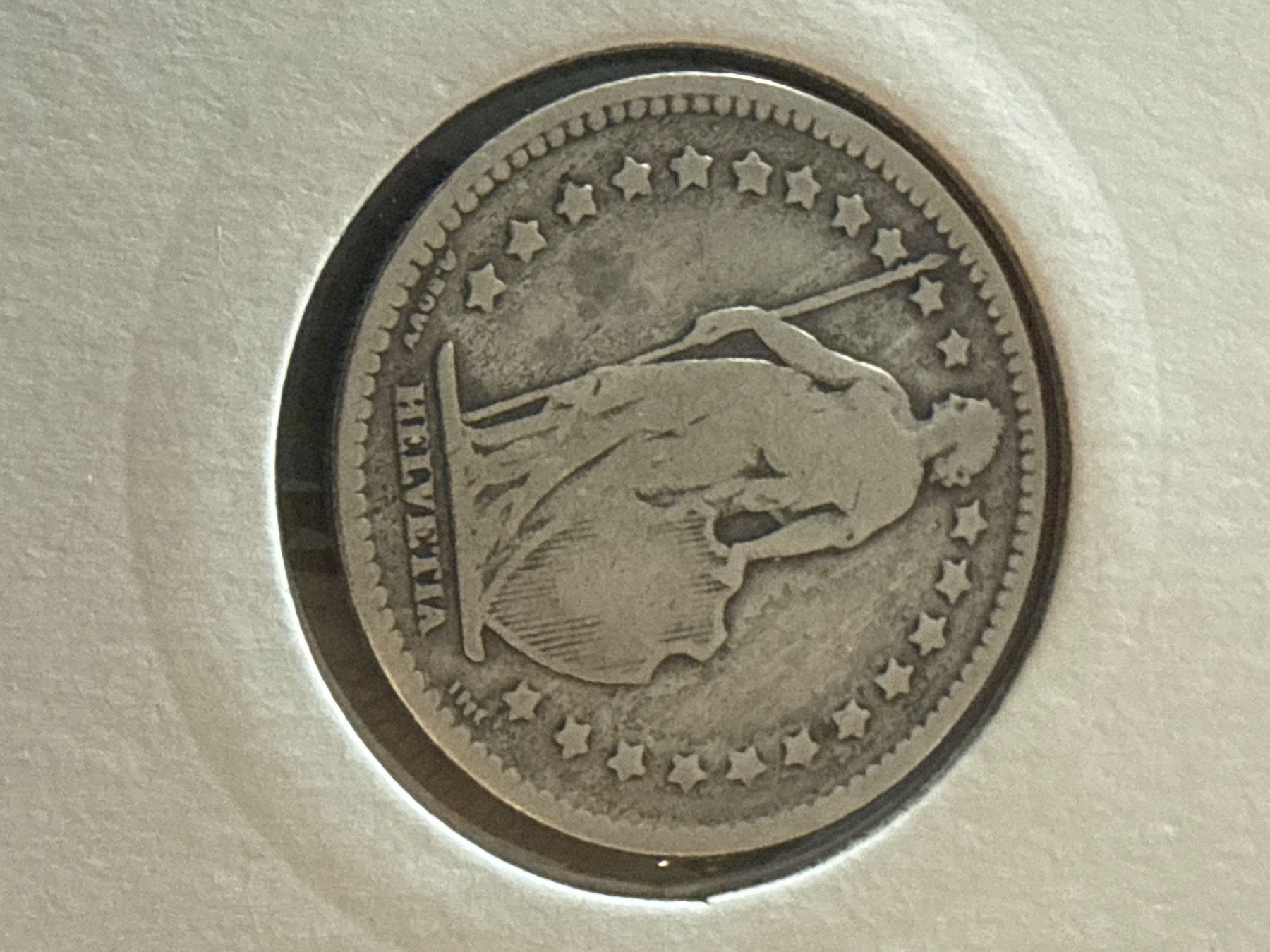 Tutti le monete: Swiss 1 franc 1905 Silver Coin – Usato da Pully venduto da ta571 2