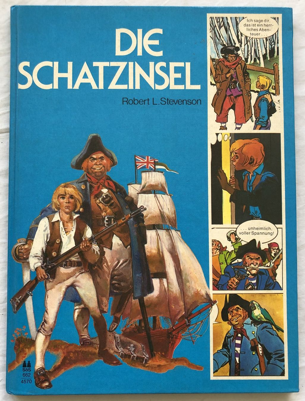 Comics: Robert L. Stevenson - DIE SCHATZINSEL - Comicband – Gebraucht aus Schaffhausen von durruti