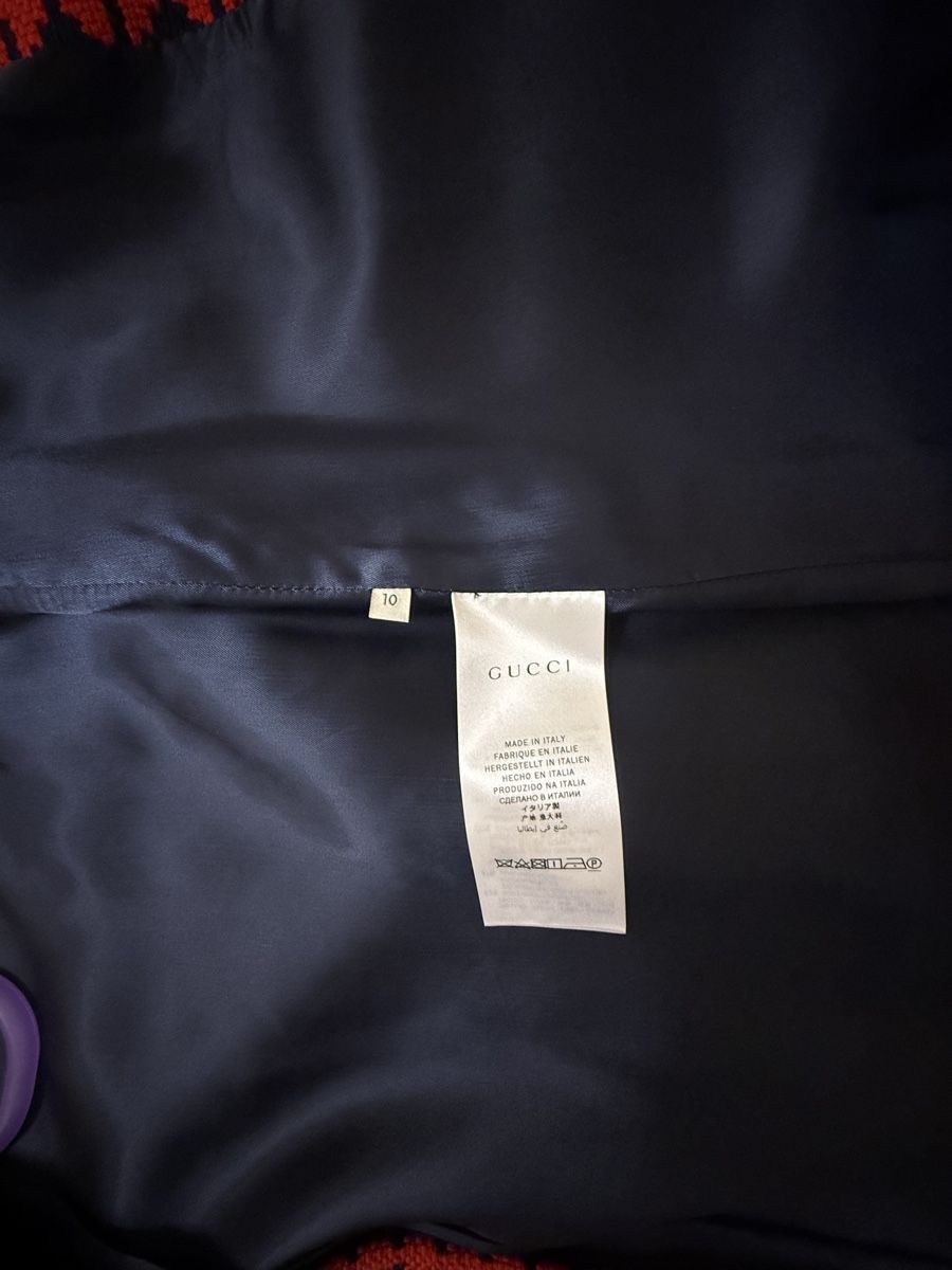 Gucci Mäntel: Gucci Wool Coat - Size 10 - Red and Navy - Fall/Winter – Neu (gemäss Beschreibung) aus Meilen von babanova 4