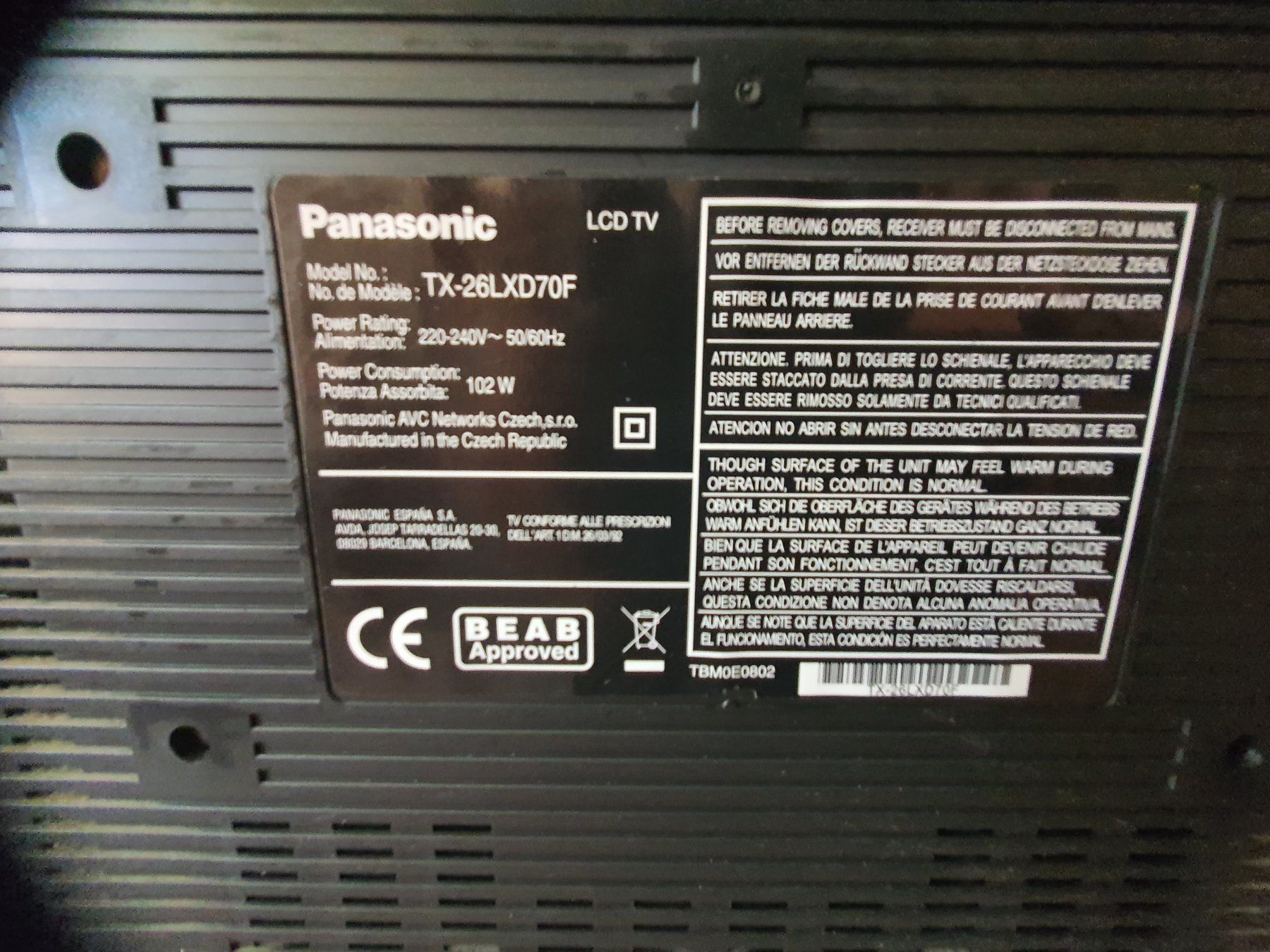 Panasonic Sistemi audio & multimediali: Music und TV anlage mit Boxen – Usato da Erstfeld venduto da Gina033 2