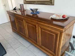 Sideboard Nussbaum Massivholz L230cm H94cm B60cm guter Zusta