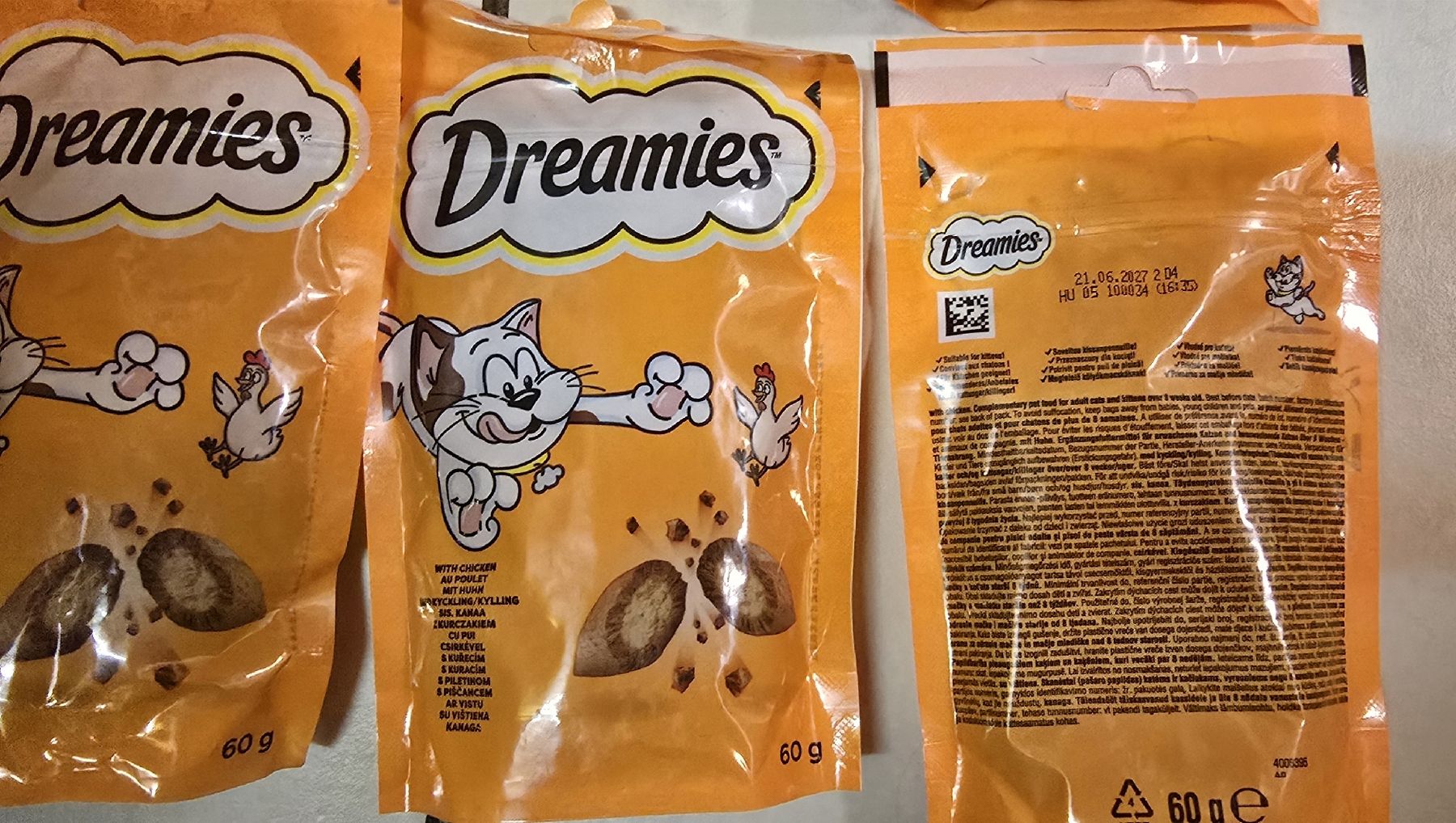 Mangimi: Dreamies Katzensnacks mit Huhn 24x60g NEU – Nuovo (secondo la descrizione) da Hüttikon venduto da Sybille91 2