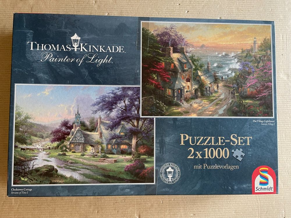 Puzzle 1000 pezzi Thomas Kinkade Rapunzel - L'Intreccio della Torre | Disney Store