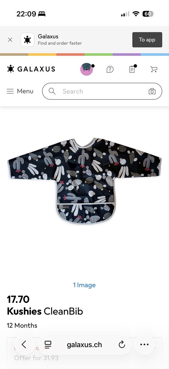 : Kushies Lätzchen Gr. 9-18M waschbar, top – Usato da Langenthal venduto da vik_v5ml 4