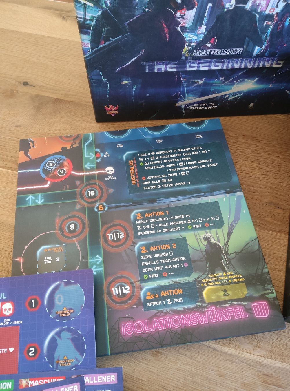 Giochi: Human Punishment: The Beginning, Semikooperatives Brettspiel – Usato da Zofingen venduto da Justice79 3