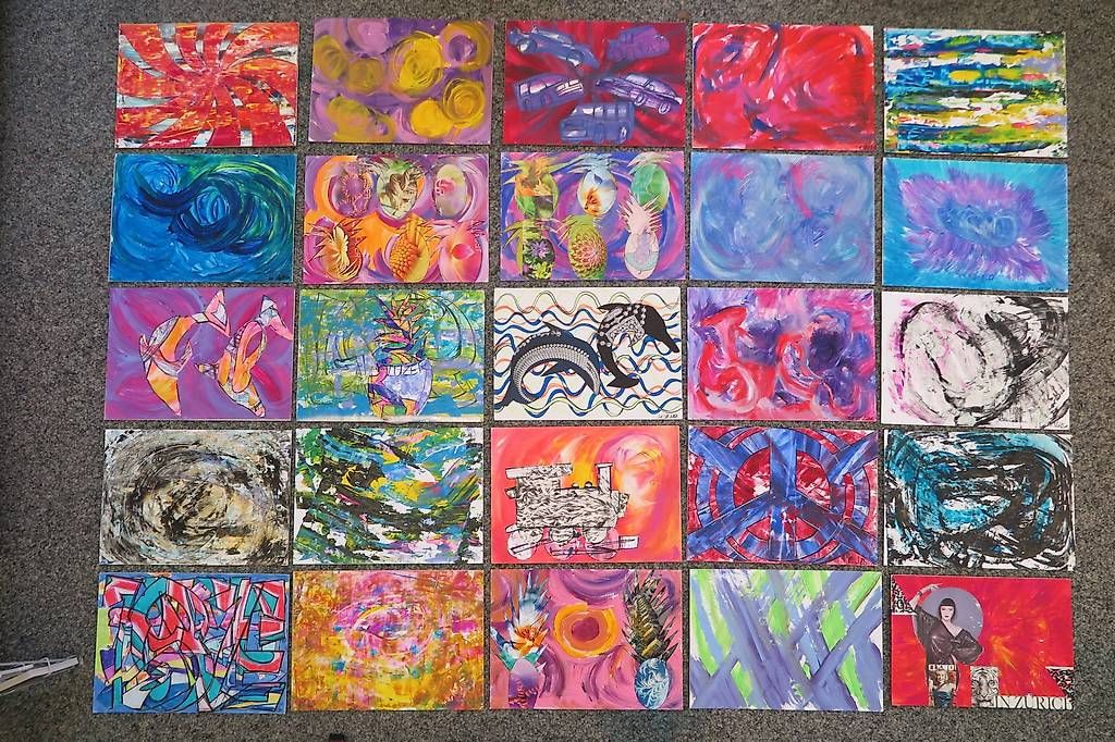 Foto & Immagini: Bilder Art Art Fach Kunst Collage Expression – Nuovo e nell'imballaggio originale da Kriens venduto da Geduldsfaden