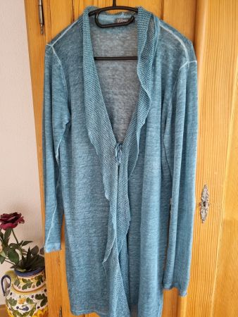 Wunderschöne Leinen-Longjacke von Nile in S (M)