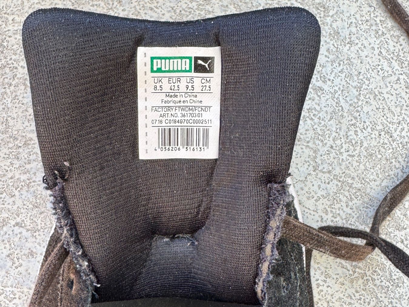 Puma Scarpe da uomo: puma clyde 42.5 black schwarz – Usato da wädenswil venduto da 112345 4