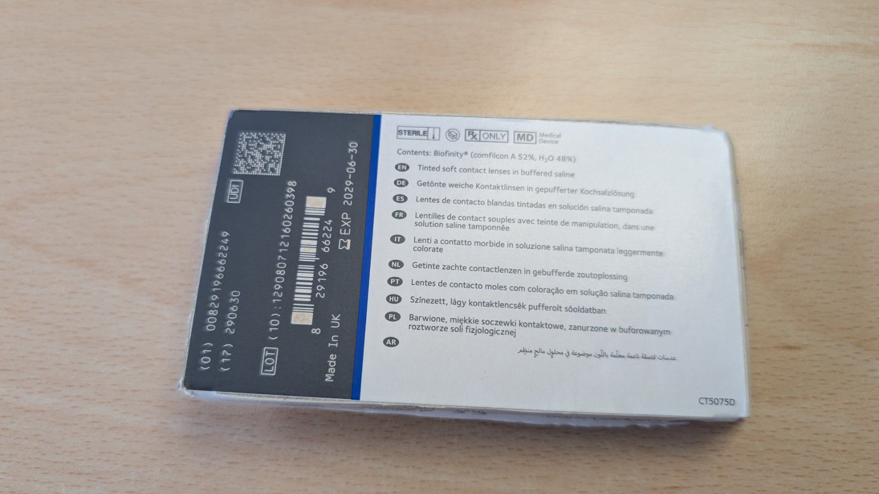 Lenti a contatto: CooperVision Biofinity - Kontaktlinsen 6er Pack – Nuovo e nell'imballaggio originale da Oftringen venduto da RetroMister 1