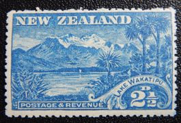 New Zealand British Kat. 103c * 1902 Kat. 20 Euro