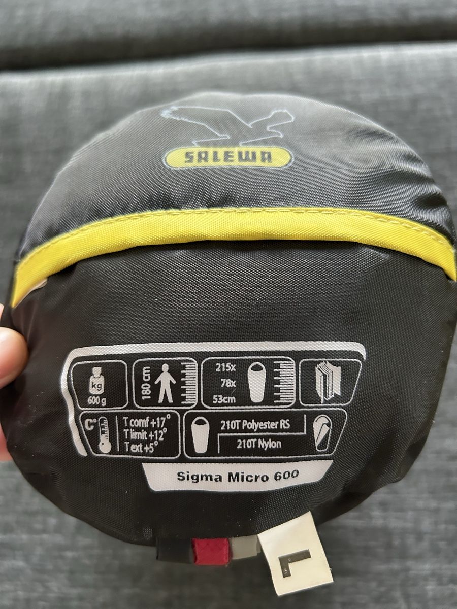 Salewa Sacchi a pelo: Salewa Schlafsack Sigma Micro 600 neuwertig – Nuovo (secondo la descrizione) da Utzigen venduto da Crisbo