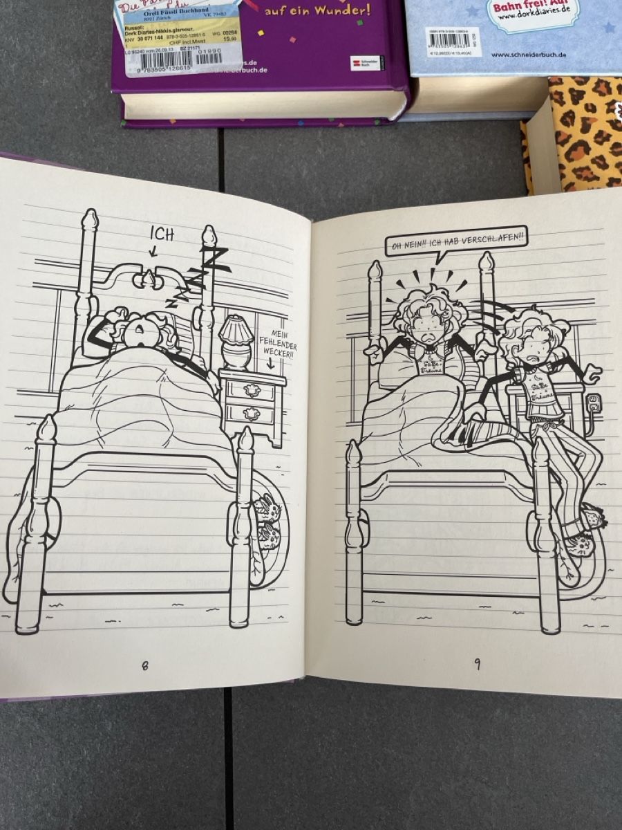 Bücher: DORK-Diaries 5 Bände – Gebraucht aus Galgenen von obe_dj6b 2