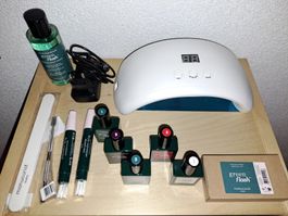 Kit Manucurist semi-permanent Green Flash