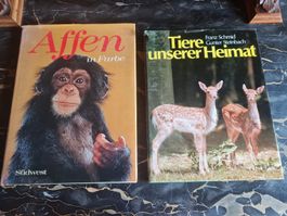 Tierbücher Set Affen & Tiere unserer Heimat