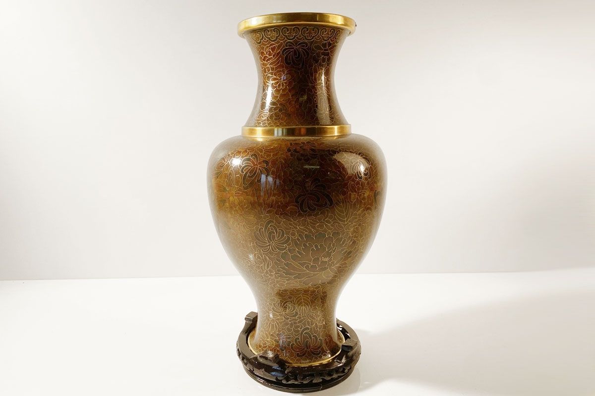 Vasi & Recipienti: Grosse chinesische Cloisonné Vase – Usato da Ballwil venduto da ClassicGallery
