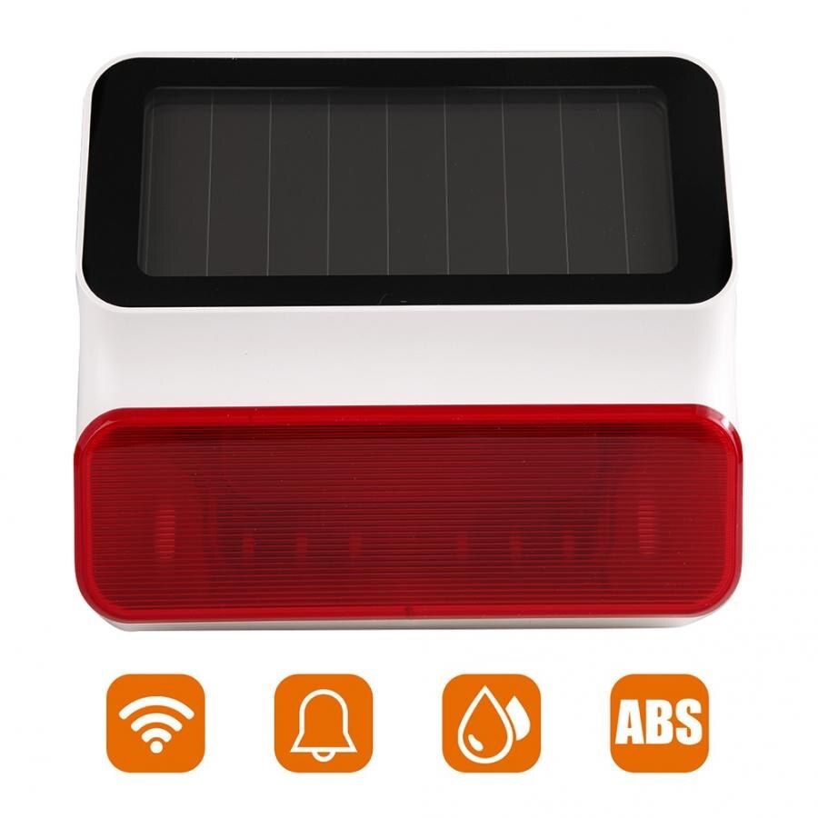 Alarmanlagen: Outdoor Solar Sirene Stroboskoplicht – Neu und originalverpackt aus Schaffhausen von Kartenprofi
