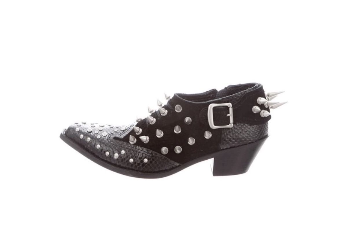 Comme Des Garcons Scarpe da uomo: Comme des Garcons × Junya Watanabe Studded boots  – Nuovo (secondo la descrizione) da Zug venduto da Arsavis 2