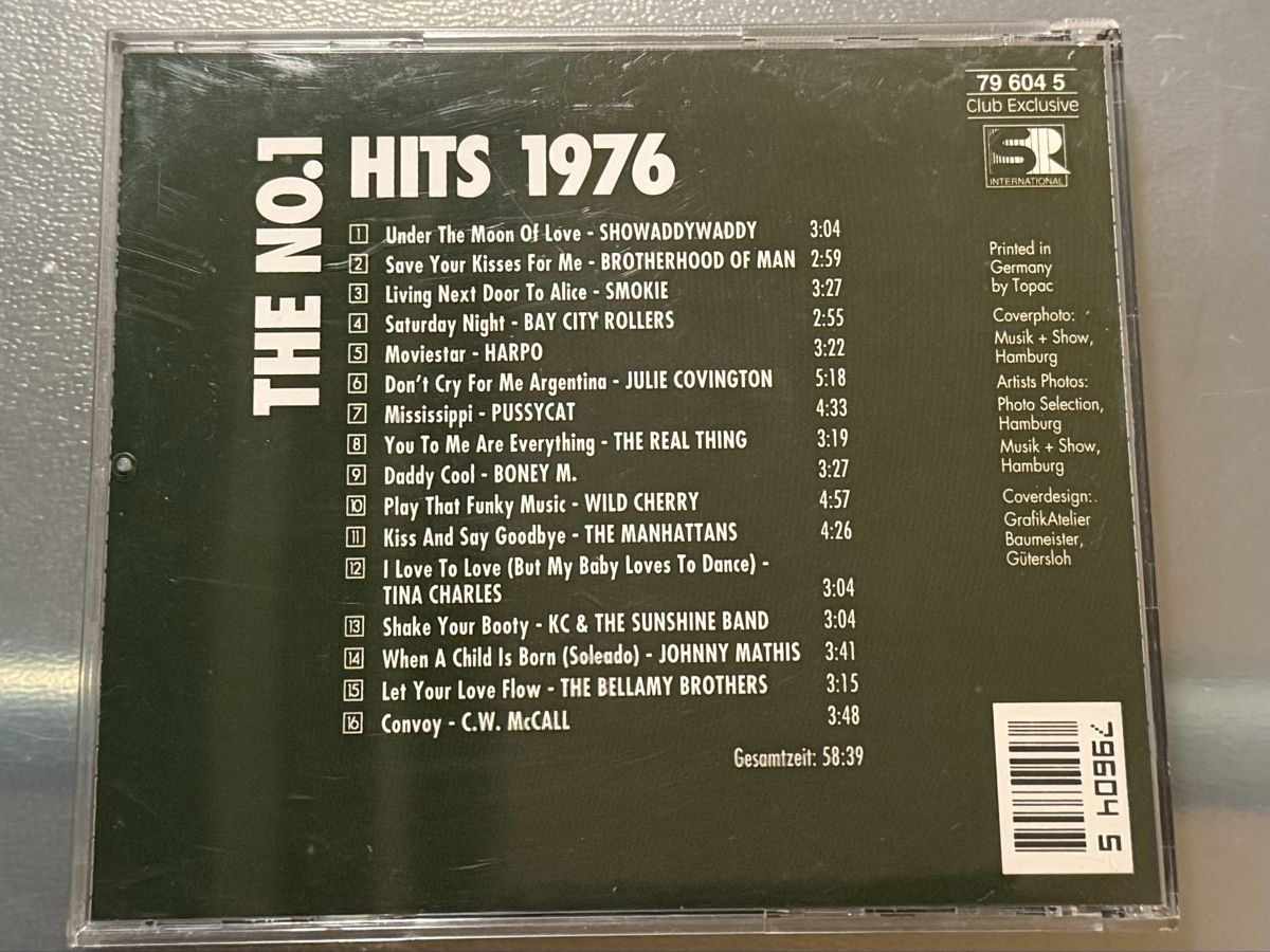 CD: Die Nr.1 Hits 1976 CD - Original Stars & Hits – Usato da Oberried Brienz venduto da Chyara 1