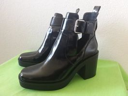 ZARA Plateau Stiefeletten, Gr 39, neuwertig