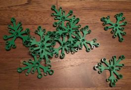 10Lego pflanzen Blätter Laub grün - NEU