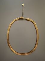 Tara Style Amélie Bold Choker - Halskette (wasserfest), gold