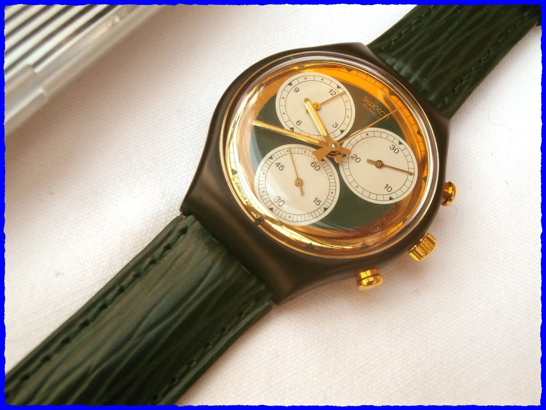 Swatch Orologi: SWATCH Chrono "ROLLERBALL" (SCB107) - NEU mit Box – Nuovo e nell'imballaggio originale da Worblaufen venduto da Re_mo81
