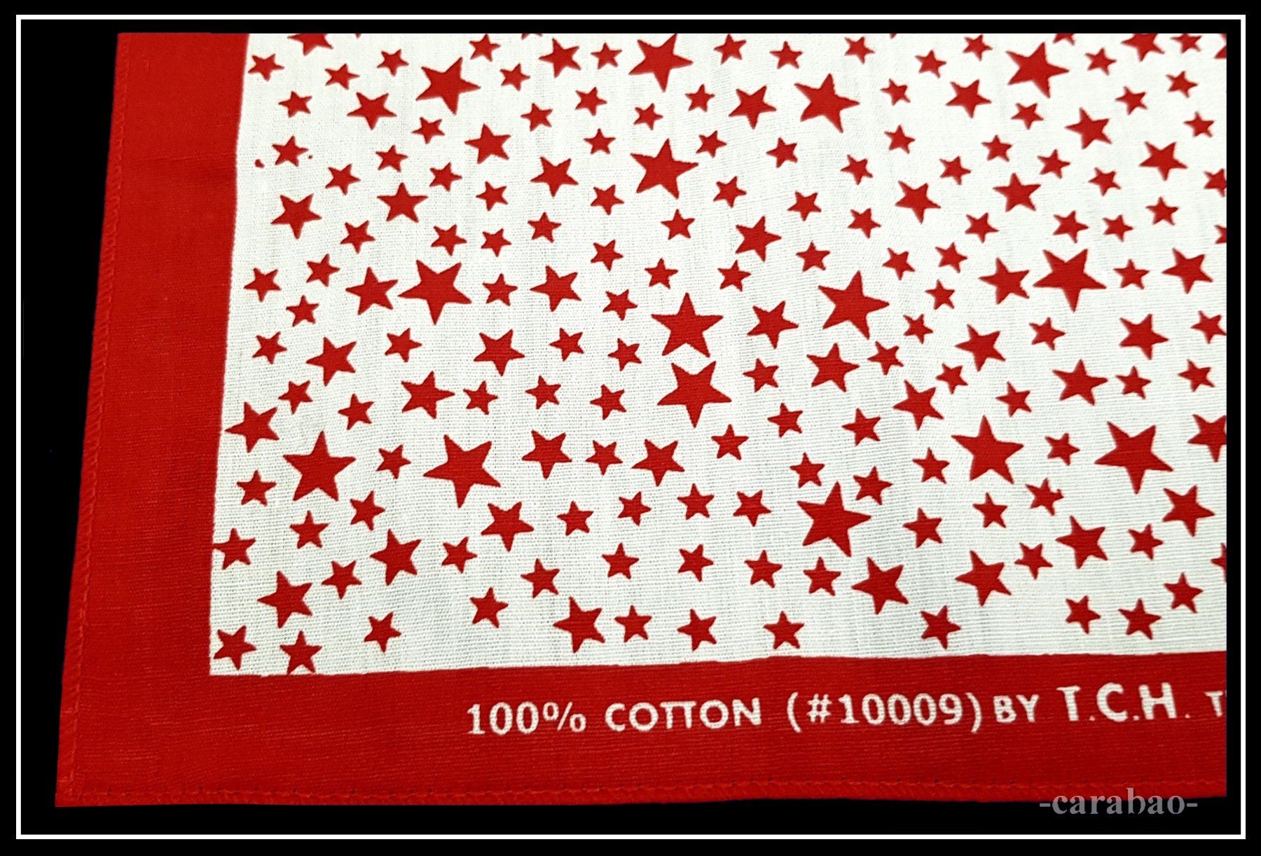 Foulard & Sciarpe: Bandana / Sternmuster / Weiss-Rot – Nuovo (secondo la descrizione) da Winterthur venduto da -carabao- 2