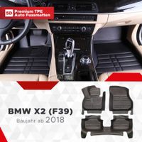 5D Premium Auto Fussmatten für BMW X2 (F39) ab 2018