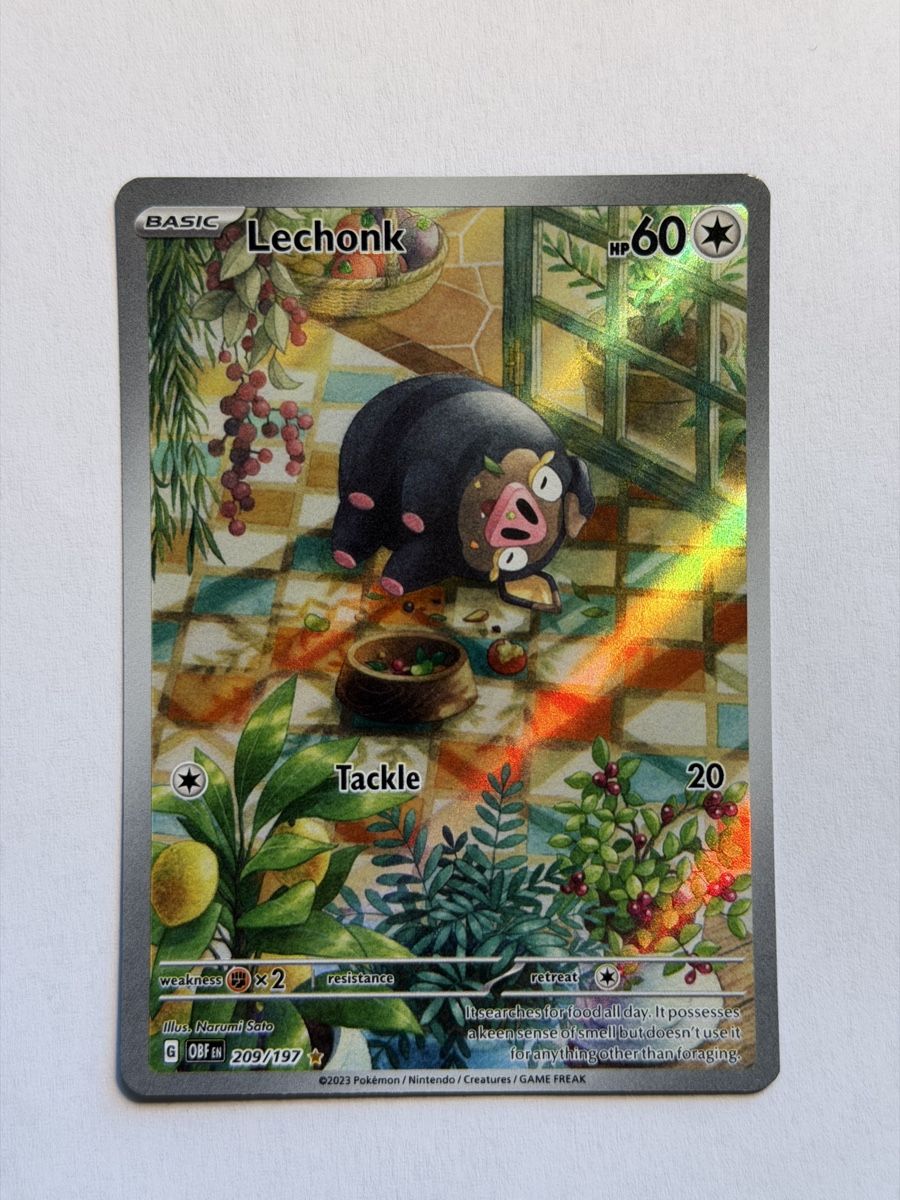 Pokémon Carte collezionabili: Pokemon Lechonk 209/197 EN – Usato da Uster venduto da l_cards