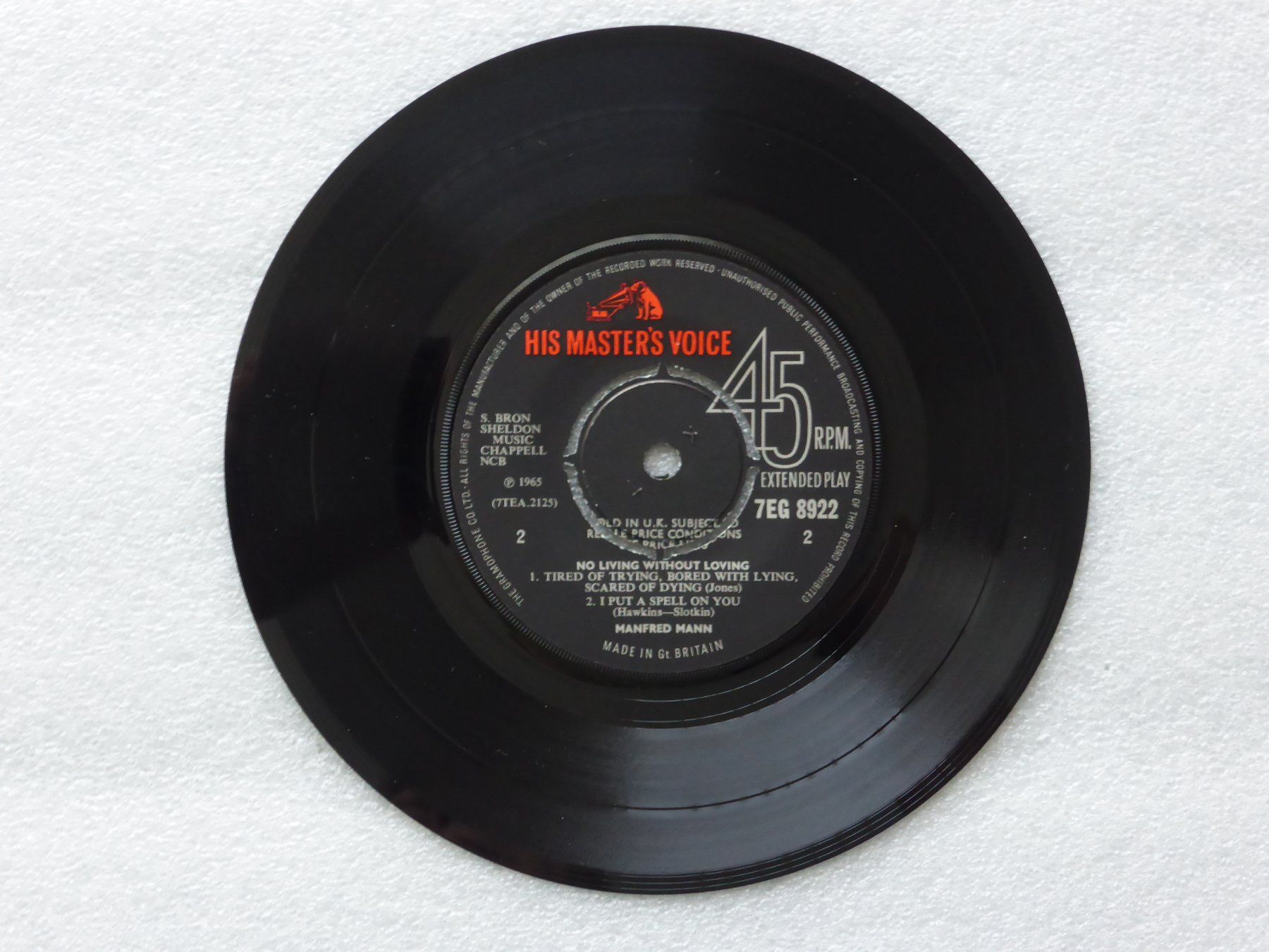 Dischi in vinile: Vinyl Single   EP  MANFRED MANN – Usato da Küssnacht am Rigi venduto da Mondkinder 2