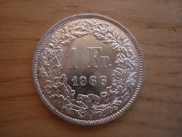 (C1) 1 Franken 1966 STGL