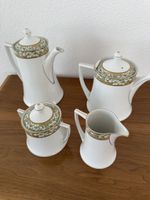Elegantes Tee- und Kaffee-Set mit floralem Dekor, Vintage