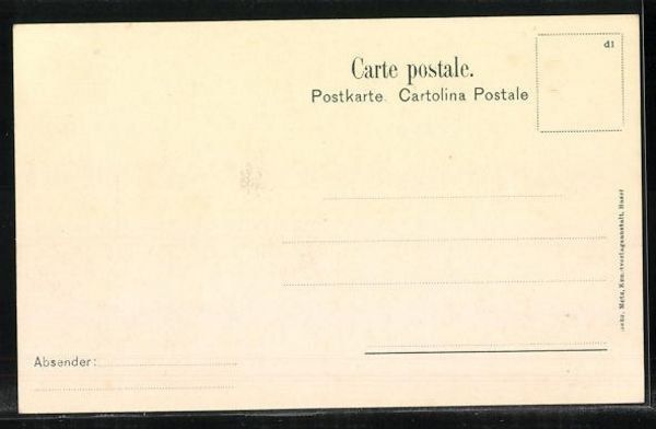 Ansichtskarten: Appenzell, Gesamtansicht, Phototypie – Gebraucht aus Frauenfeld von POML 1