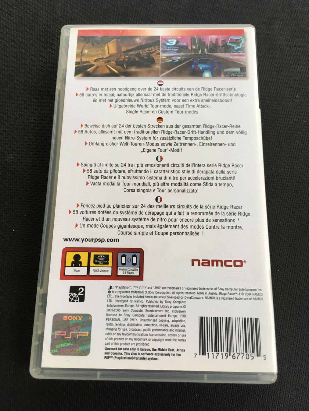 Sony Giochi: Ridge Racer - PSP – Usato da St.Gallen venduto da Punktchen01 1