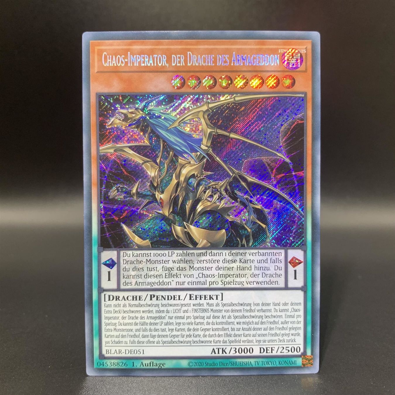 Yugioh Carte collezionabili: Chaos-Imperator, der Drache des Armaged. – Usato da Erlinsbach SO venduto da Cardwerk