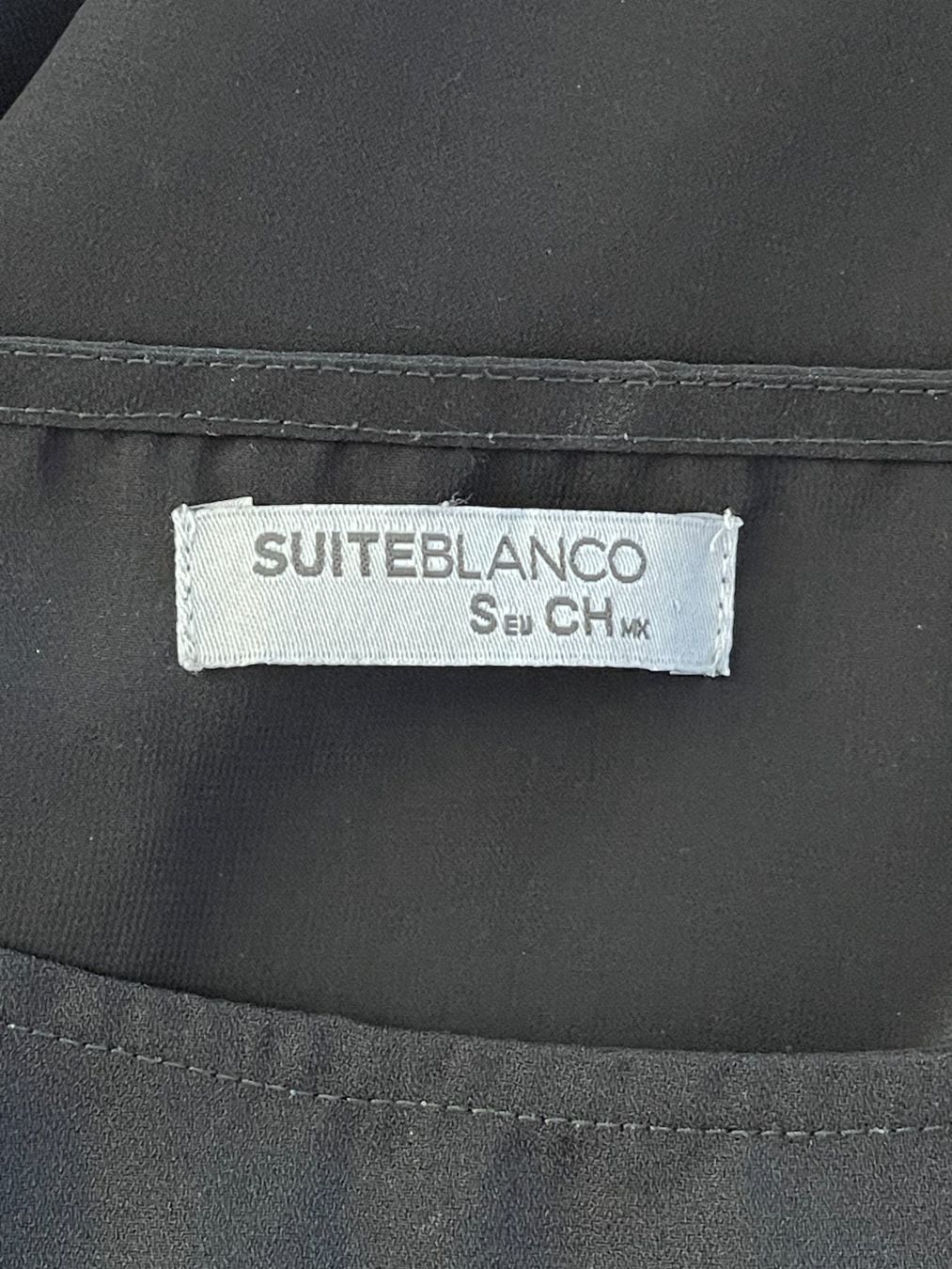 Blusen: Oberteil, Bluse, schwarz, SUITEBLANCO, Gr. S – Neu (gemäss Beschreibung) aus Chur von Zido 3