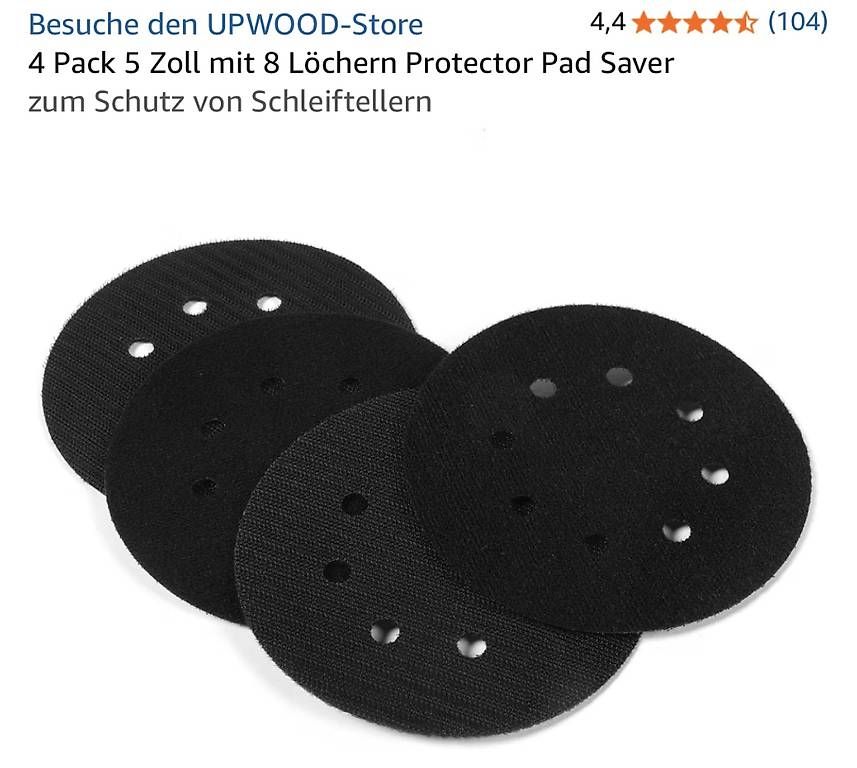 Tutti gli attrezzi: Schleifteller Schutz Pad Protection – Nuovo e nell'imballaggio originale da Liestal venduto da qwwq 1