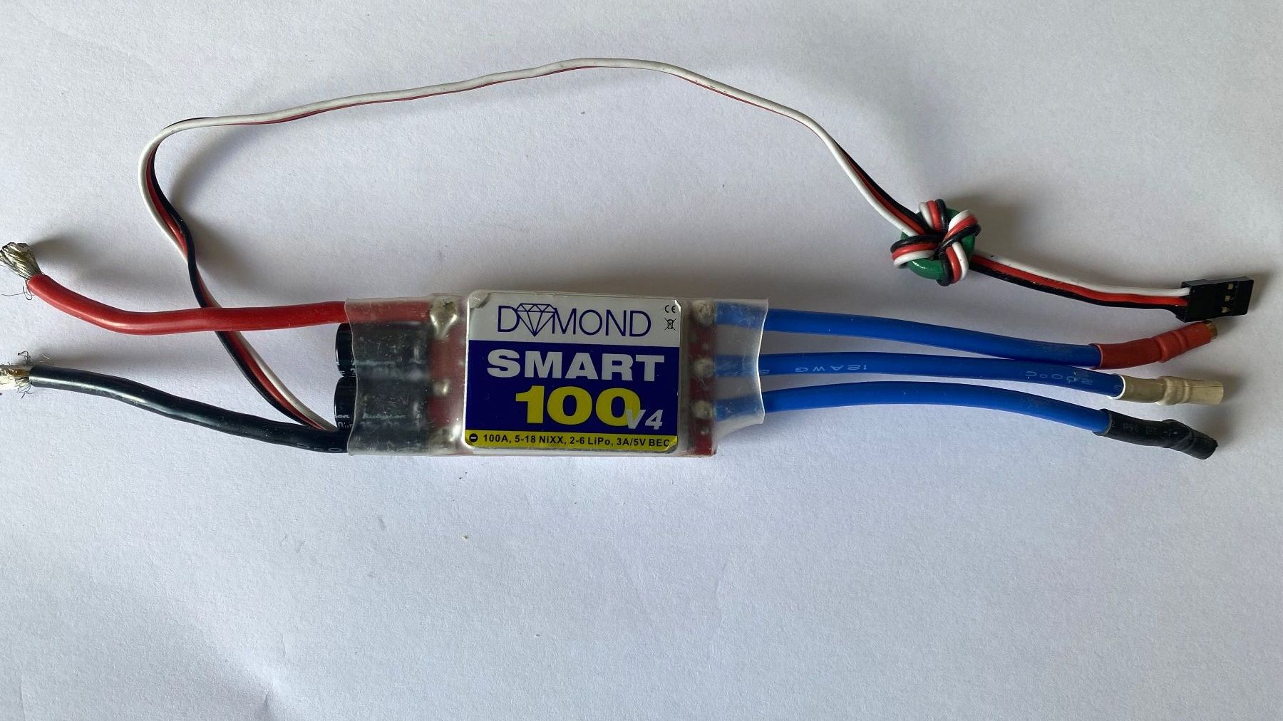 Modellismo RC: Dymond Smart 100 BEC ESC Regler – Usato da Neuhausen venduto da Topogigio1
