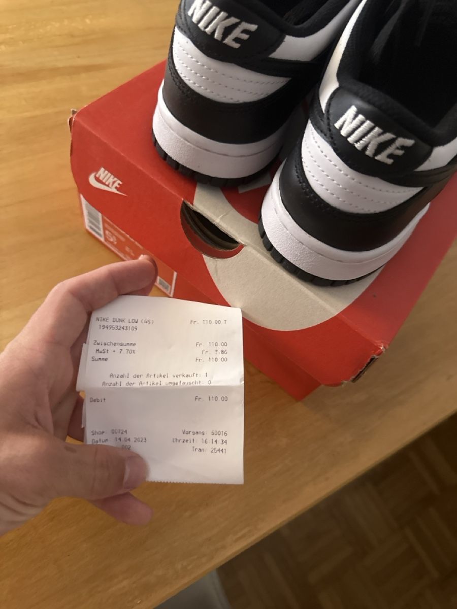 Herrenschuhe: Nike Dunk Low Panda taille 38 neuve – Neu (gemäss Beschreibung) aus Blonay von Adrien_Pedro 4