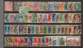 CH001 - Lot de 400 timbres CH obl.