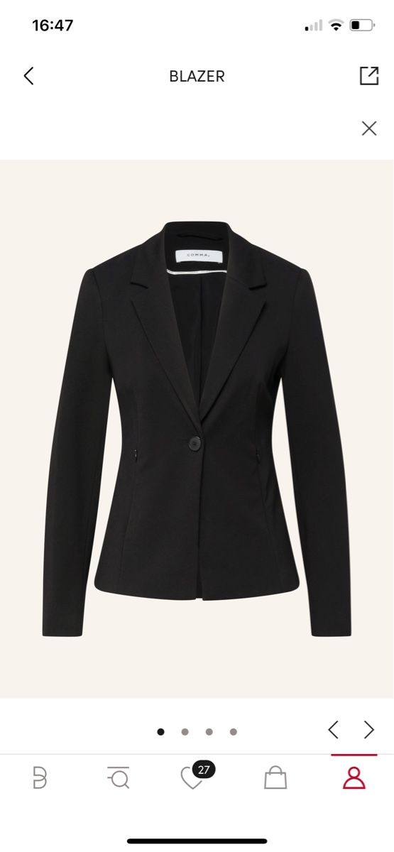 Comma Giacche: Blazer Comma schwarz 38 – Nuovo (secondo la descrizione) da Herrliberg venduto da spunggi