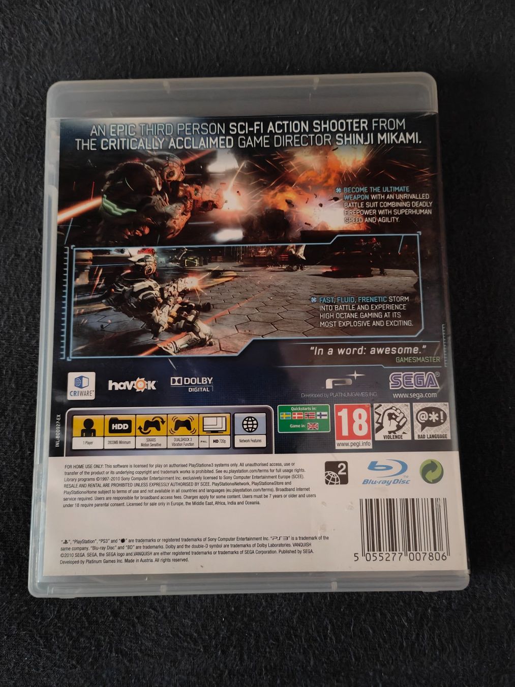 Giochi: Vanquish PS3 – Usato da Dietikon venduto da Migi_97D 2