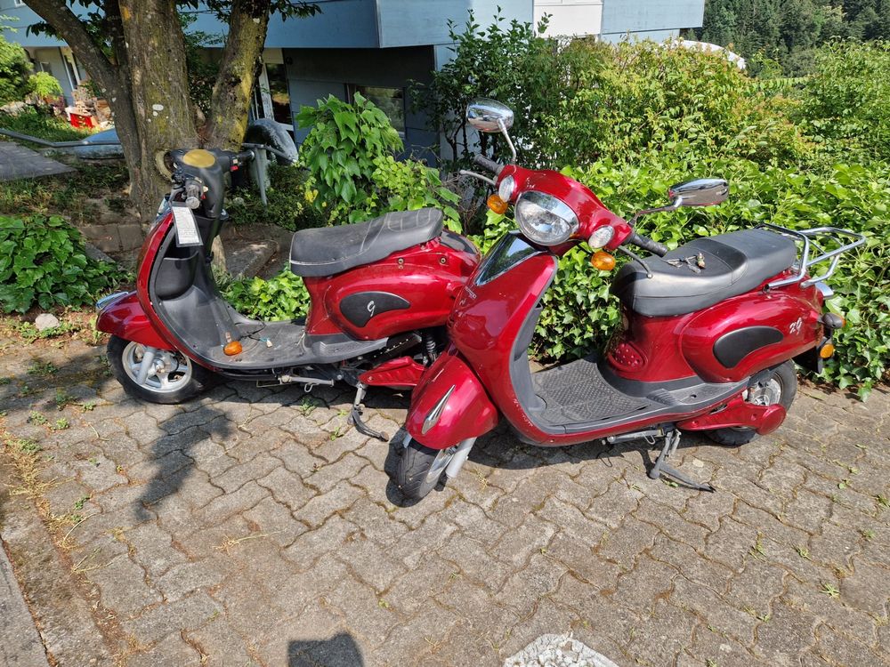 E-Roller Erider Beauty E300 Vespino Rot (mit Ersatz-Roller) (Gebraucht ...