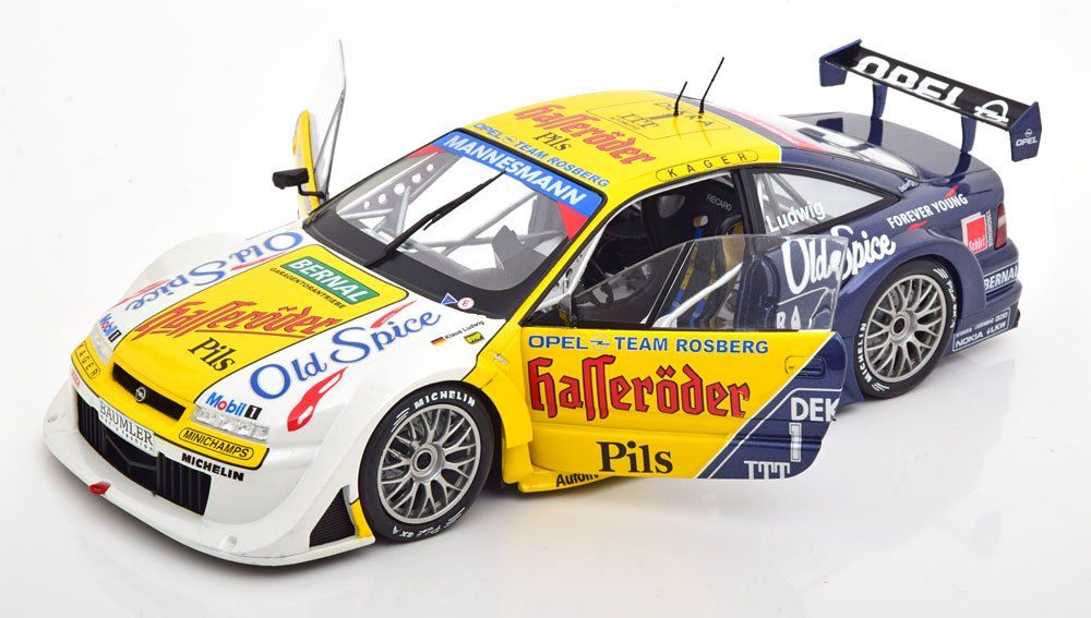 Shop für gebrauchte Modellautos - Opel Calibra V6 DTM 1995 Rosberg, Old Spice, Hasseröder #2 Rosberg
