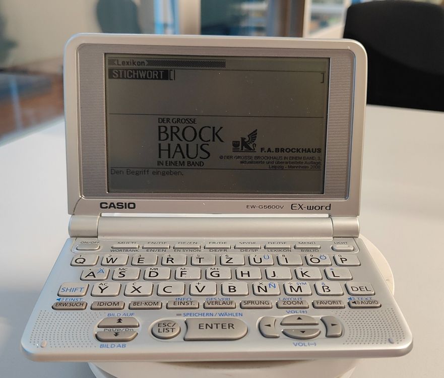 Casio EW-5600v ex-word (Gebraucht) in Basel für CHF 80 – mit Lieferung ...
