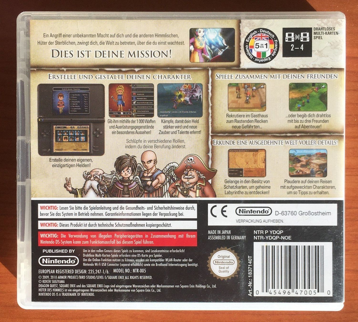 Nintendo Giochi: Dragon Quest IX Hüter des Himmels NDS – Usato da Dornach venduto da Deco89 1