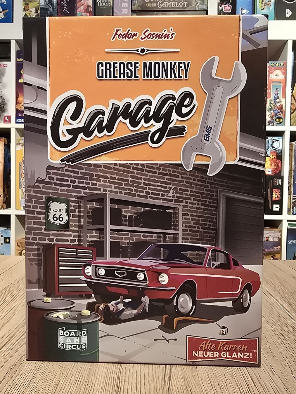 Spiele: Grease Monkey Garage Brettspiel – Neu (gemäss Beschreibung) aus Utzenstorf von Ram-Kin