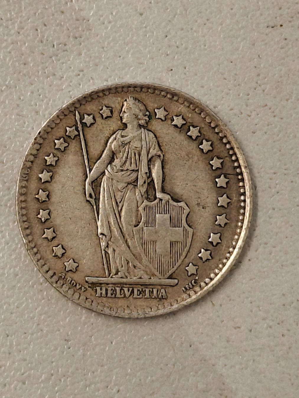 Tutti le monete: Alter 1 Franken 1946 Silber – Usato da Bad Zurzach venduto da Agia 1