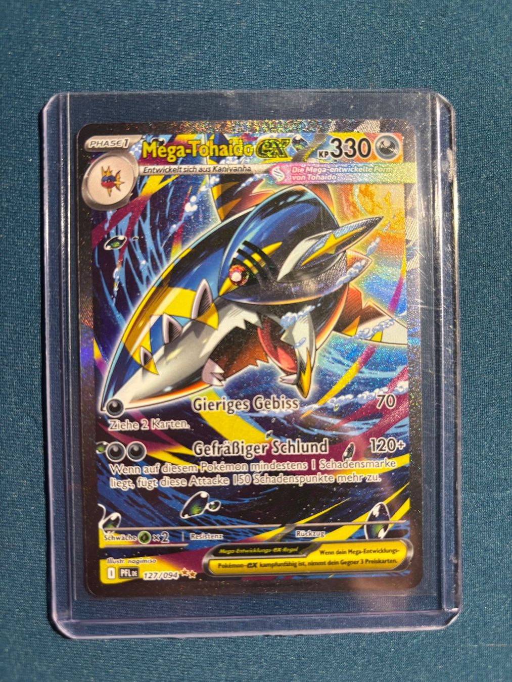 Pokémon Carte collezionabili: Mega Tohaido ex (PFL 127) – Nuovo (secondo la descrizione) da Niederlenz venduto da lio_q5bm