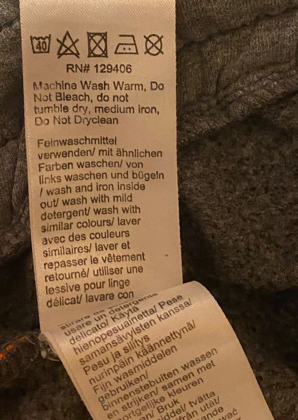 Pantaloni: Trainerhose / Jogginghose grau von bpc, Grösse 152 – Usato da Schnottwil venduto da Chasarmar 2